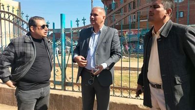 تعليم المنشأة يناقش توصيل خدمة الصرف الصحي للمدارس