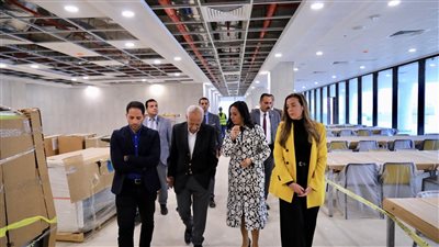 وزيرة التضامن تتفقد أعمال إنشاء مركز مجدي يعقوب الجديد..في مدينة 6 اكتوبر