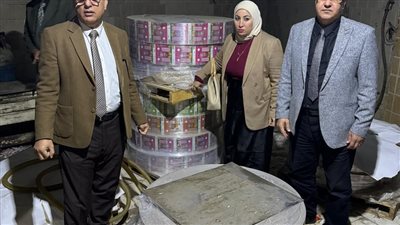 ضبط أكثر من 5 طن أعلاف ولحوم وعصائر في حملة تموينية بالدقهلية