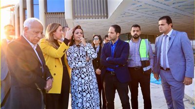 وزيرة التضامن تتفقد أعمال إنشاء مركز مؤسسة مجدي يعقوب لأمراض القلب بمدينة أكتوبر
