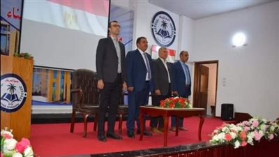 إعلان نتائج انتخابات اتحاد الطلاب جامعة العريش بشمال سيناء 