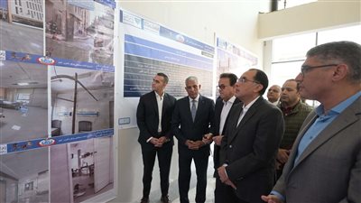 رئيس الوزراء يتفقد إنشاءات المبنى الجديد لمستشفى بولاق الدكرور العام