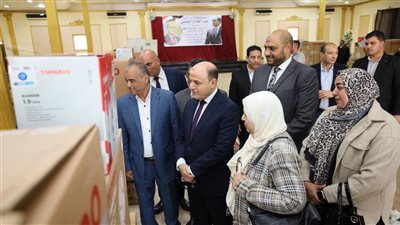 تسليم 44 جهاز كهربائى لـ 11 فتاة من المقبلات على الزواج  بكفرالشيخ