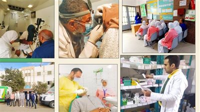 صحة الشرقية تقدم الخدمة الطبية لـ 2530 مريض بقرية الظواهري في الشرقية
