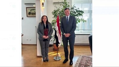 سفيرة مصر في لوبليانا تستقبل رئيس جمهورية سلوفينيا السابق 