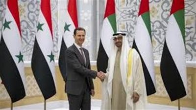 الأسد يبحث مع نظيره الإماراتي التطورات في سوريا