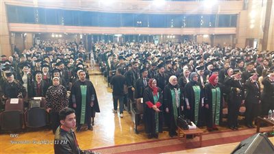 حفل تخريج كلية التمريض بجامعة القاهرة (صور) 