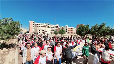 حقوق سوهاج تطلق مسيرة 