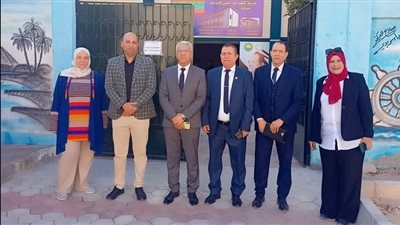 وكيل تعليم الإسماعيلية يتفقد مدارس إدارة شمال التعليمية