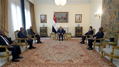 السيسي يستقبل المستشار الخاص للرئيس الكونغولي
