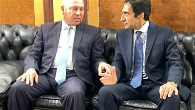 بسام راضي يستقبل كامل الوزير في روما 