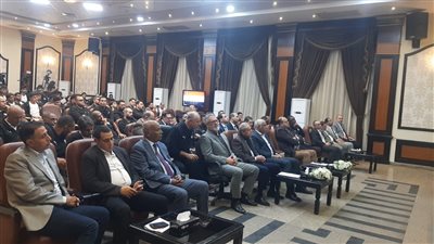 وصول وزير الرياضة ورئيس اتحاد الكرة لحفل تكريم المنتخبات الوطنية