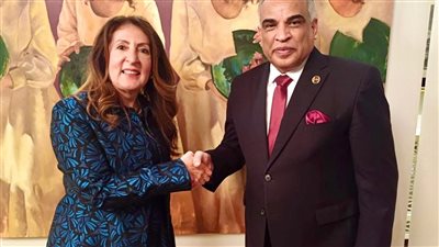 رئيس جامعة طنطا يشارك في حفل استقبال سفارة الولايات المتحدة