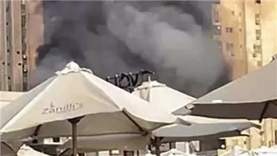 كلاكيت ثاني مرة.. حريق هائل بنادي المعلمين بالإسكندرية