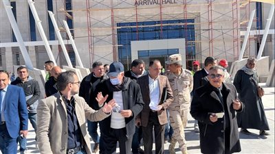 خالد فودة يتفقد مشروع التجلي الأعظم بسانت كاترين