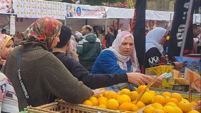 افتتاح سوق اليوم الواحد بميدان المندرة بالإسكندرية