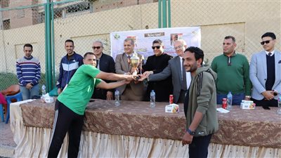 فريق شركة مياه الشرب بالفيوم يتوج ببطولة كأس المصالح الحكومية لكرة القدم