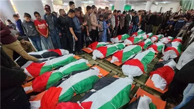 ارتفاع حصيلة شهداء ومصابي العدوان الإسرائيلي واستمرار المجازر ضد الأسر الفلسطينية 