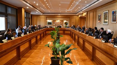 رئيس جامعة حلوان يؤكد أهمية التحول الرقمي