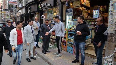 محافظ الدقهلية يتفقد مستوي النظافة والاشغالات بشوارع المنصورة