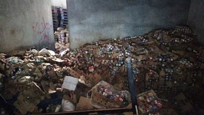 ضبط 9 طن مواد غذائية منتهية الصلاحية في المنوفية 