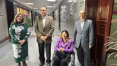 إيمان كريم تشارك في احتفالات جامعة ٦ اكتوبر باليوم العالمي لذوي الهمم (صور)