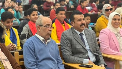 جامعة القناة تستقبل 500 طالب ضمن المشروع القومي للتوعية بمخاطر تشوهات القوام