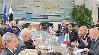 نائبا رئيس الوزراء المصري والإيطالي يشهدان احتفالية تشغيل خط 