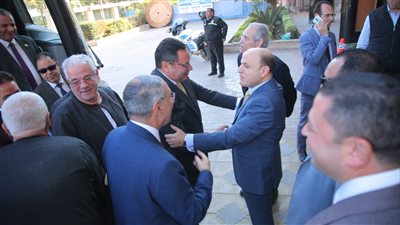 محافظ كفر الشيخ يستقبل وفد زراعة النواب.. صور 