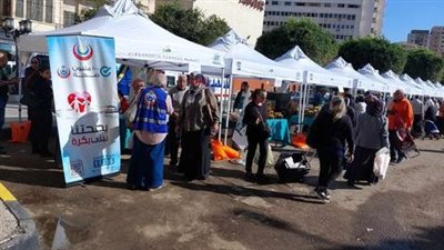 استياء المواطنين من إقامة سوق المزراعين بجوار الأوبرا والمتاحف بالإسكندرية 