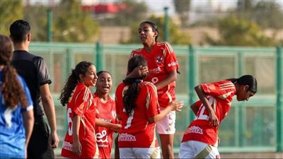 ناشئات الأهلي يتفوقن على كفر سعد بدوري الكرة النسائية