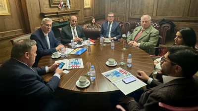 بدوي يبحث يبحث زيادة استثمارات شارد كابيتال الإنجليزية ومجموعة القحطاني السعودية في مصر