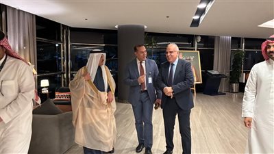 وزير الري يصل الرياض لحضور مؤتمر الأطراف لاتفاقية مكافحة التصحر COP 16