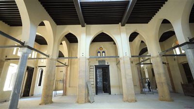انتهاء أعمال ترميم مسجد «أبو غنام» الأثري في بيلا خلال أيام