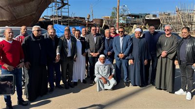 وفد زراعة النواب يتفقد بحيرة البرلس.. و 