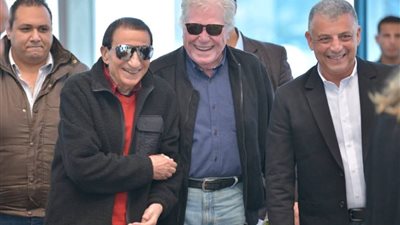 محافظ الإسماعيلية يستقبل وزير الشباب والرياضة الأسبق والفنان حسين فهمي والدكتور عمارة 