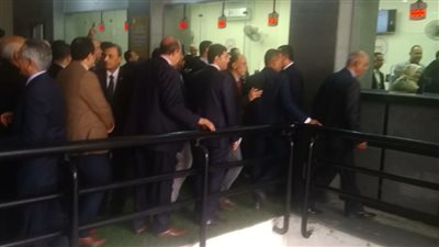 افتتاح الشهر العقارى بمحكمة المنصورة الابتدائية 