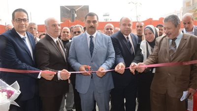  نائب محافظ الغربية يفتتح مدرسة دماط التجارية 