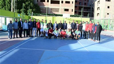 التربية الرياضية بسوهاج تفوز ببطولة الجامعة فى خماسي كرة القدم والكرة الطائرة