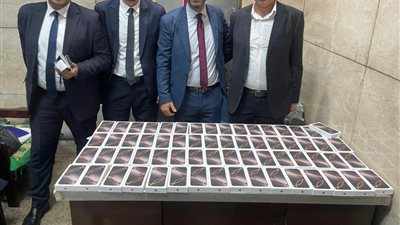 تحرير 14 محضر ضبط جمركي بمبني الركاب رقم 1 بمطار القاهرة