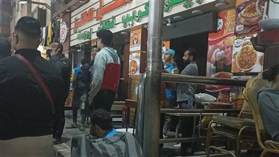 نشوب حريق بمطعم كشري شهير في المطرية
