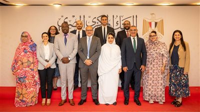 البنك المركزي يستضيف وفدًا من موريتانيا للتعرف على نشر الثقافة المالية