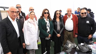 التنمية المحلية تطلق قافلة طبية شاملة إلى قرية شهداء الروضة 