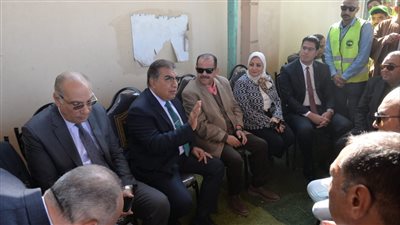 محافظ الدقهلية يتفقد المنطقة الصناعية بجمصة