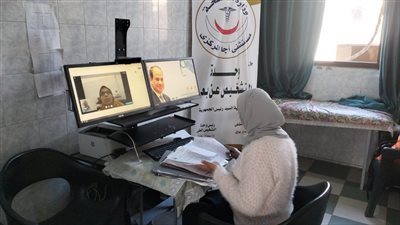 صحة الدقهلية: مناظرة 3400 حالة ضمن منظومة التشخيص عن بعد