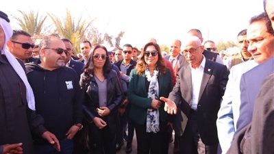 وزيرا التنمية المحلية والتضامن يتفقدان مشروع تعزيز التنمية المستدامة