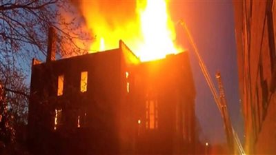 السيطرة على حريق منزل في منشأة القناطر