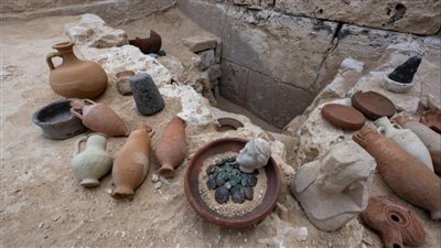 اكتشافات أثرية مهمة وجديدة بمعبد تابوزيريس ماجنا غرب الأسكندرية