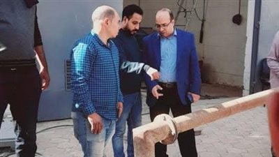 رئيس جهاز مدينة سوهاج الجديدة يتفقد أعمال تركيبات بوستر مياه الشرب