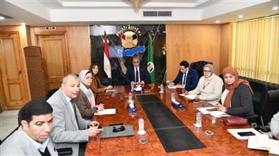 محافظ الفيوم يتابع الإجراءات النهائية لإنشاء مشروع المجمع الصناعي 